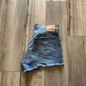 Levi's Classic Blue Denim Shorts